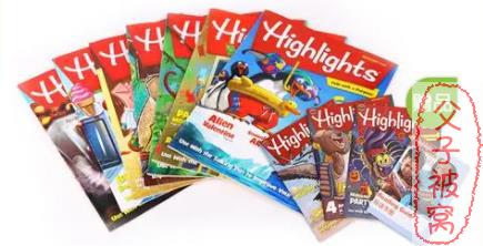 风靡全球儿童英语读物：Highlights系列杂志 2016-2021