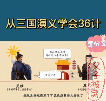 从三国演义学会36计 MP4动画视频