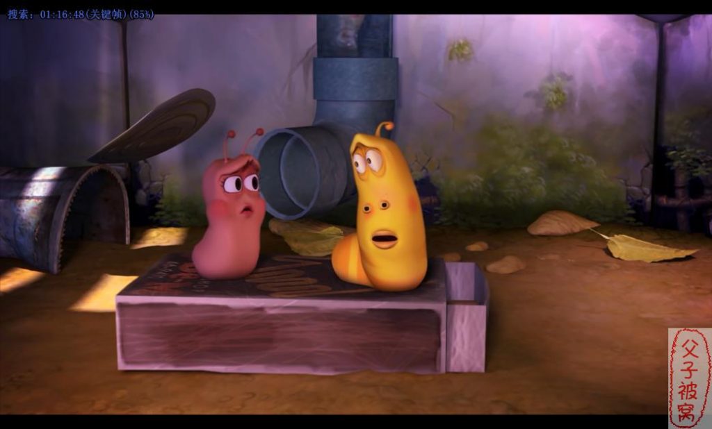 搞笑无对白动画短片:《爆笑虫子 LARVA》1080p超高清合集版