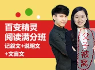 百变精灵阅读满分班（记叙文+说明文+文言文）20讲 陈双王雨洁