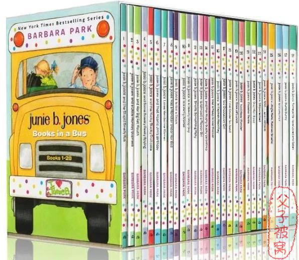 儿童英语章节书：《Junie B Jones》(共27集)  PDF+MP3音频