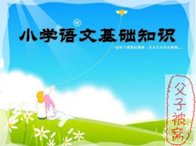学而思《小学语文知识大全——小学语文基础知识精讲》(上、下全)共17讲
