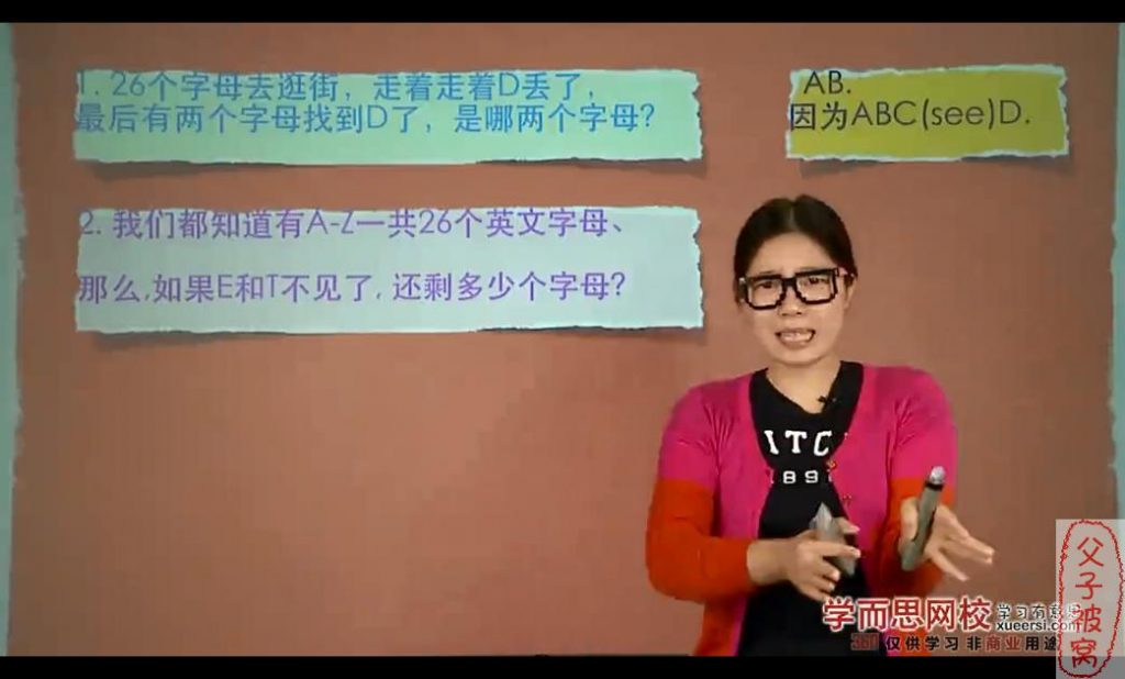 学而思:朗文国际英语教程Side By Side(第一册) 视频+学生用书+练习册