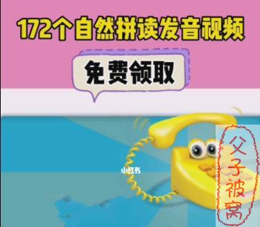 172个自然拼读发音视频 MP4格式