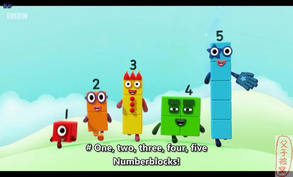 BBC儿童《Numberblocks 数字积木》(1-4季) 共110集 英文版带字幕