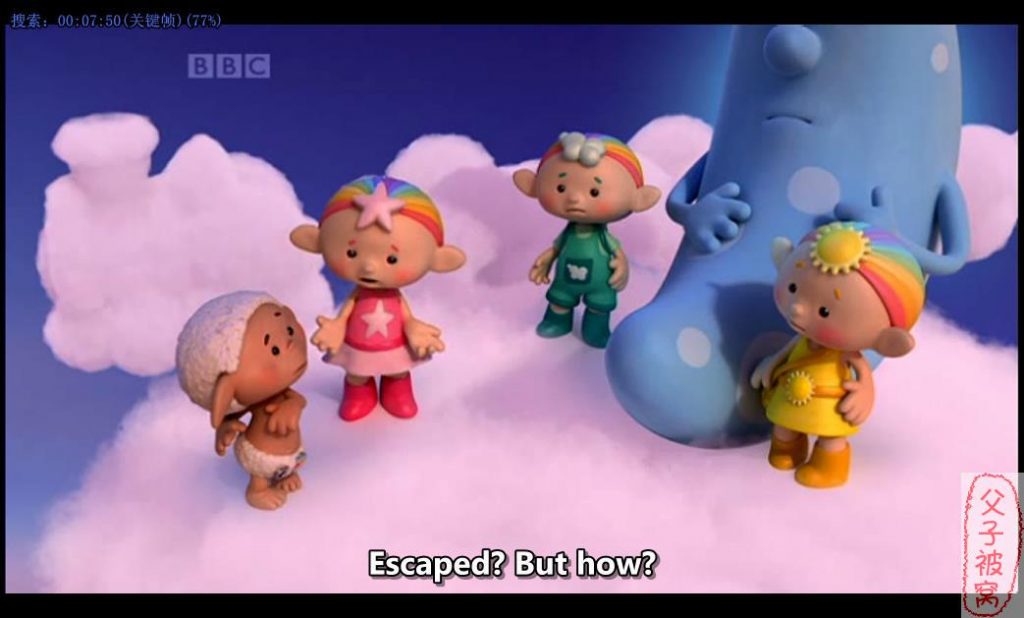 《云彩宝宝  Cloudbabies》(共51集)英文版带字幕 附音频