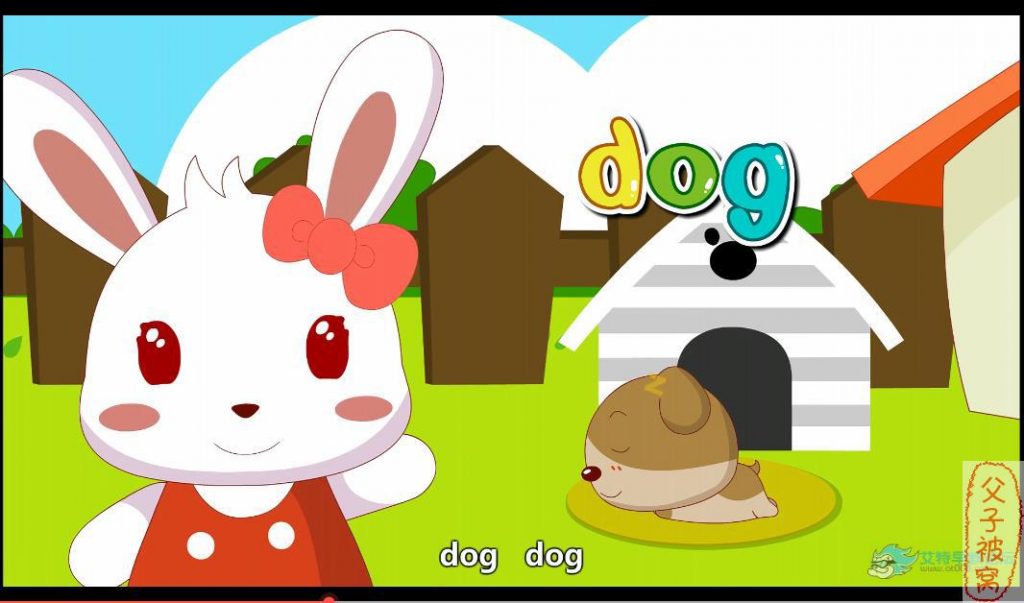 儿童启蒙英语视频教学专辑:《兔小贝英语宝典》(50集全)FLV格式