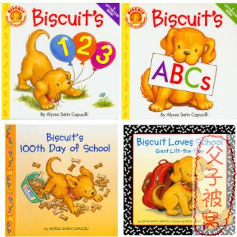 《小饼干狗Biscuit全系列》绘本+音频+译文