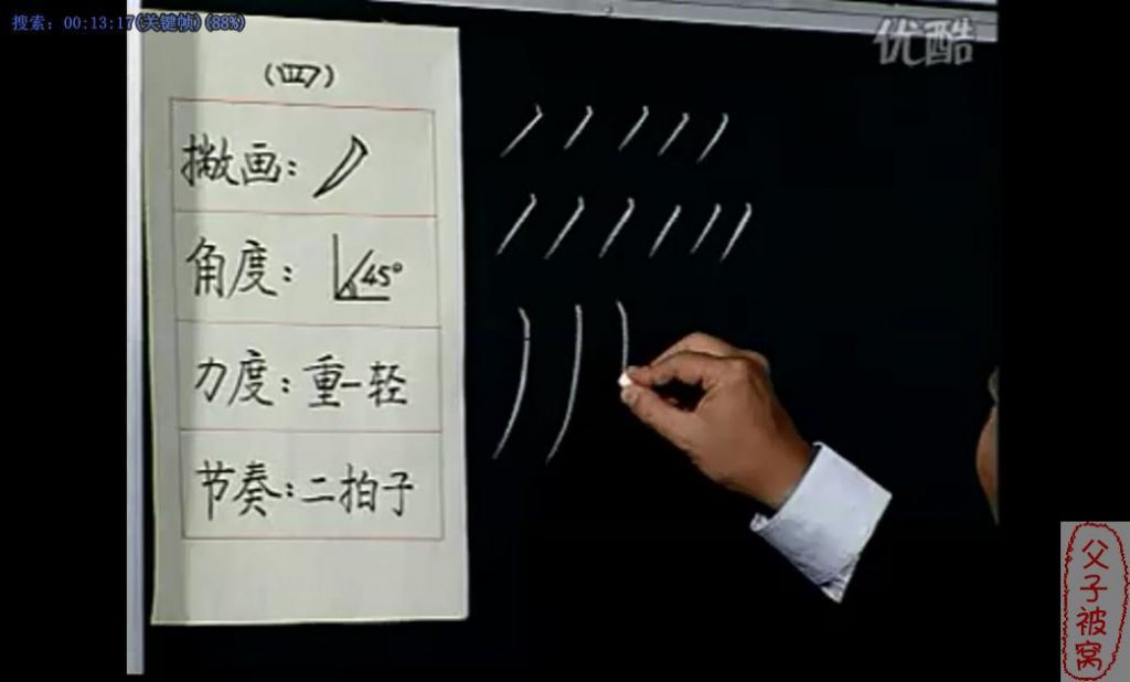 《硬笔书法教程》教学视频 全10讲 庞中华