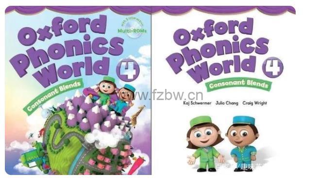 《牛津自然拼读世界 Oxford Phonics World》 视频MP4（1-5级）