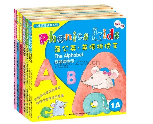 《phonics kids蒲公英英语拼读王》6DVD