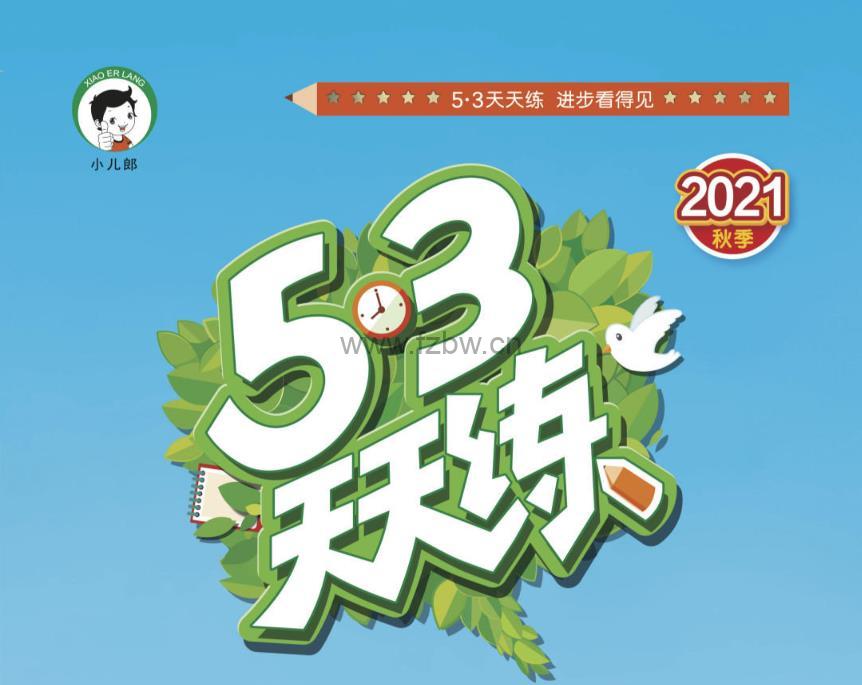 《53天天练全套》语数英 2021年 附答案 PDF格式