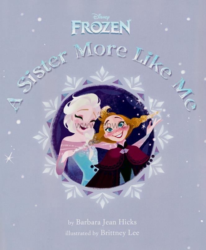 《冰雪奇缘》原版英文绘本PDF 共8册