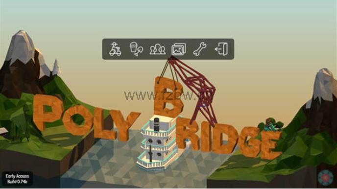 模拟建造类游戏《poly bridge》含安卓版及电脑版 附视频教程