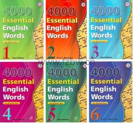 《4000 Essential English Words》（简称4000词） PDF+mp3