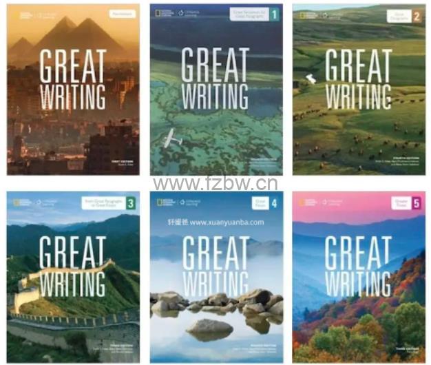 培养学生英语写作能力《Great Writing》A1-C2 共6个级别 – 父子被窝