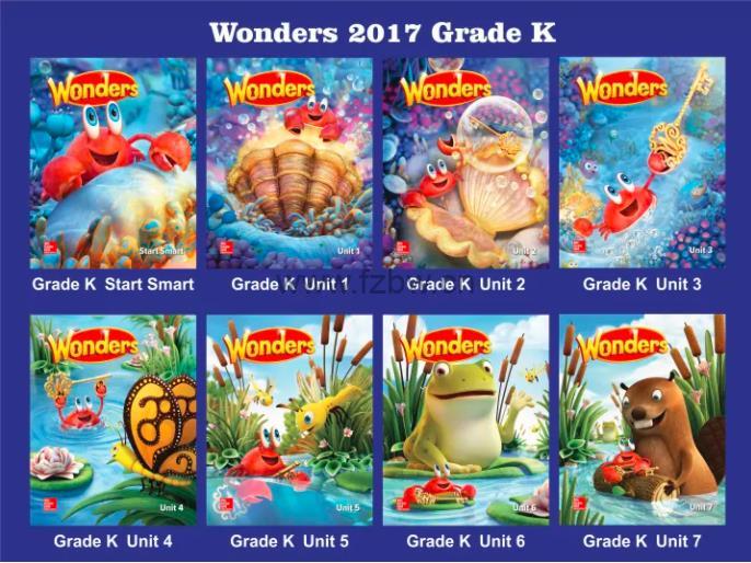 美国小学主流教材 Wonders2017