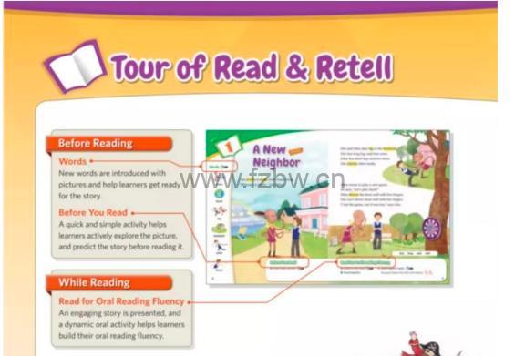 Read & Retell阅读教材