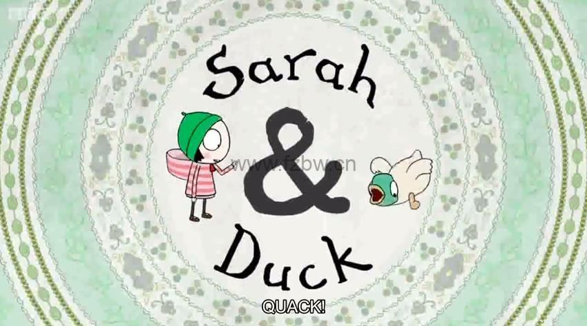 Sarah & Duck(萨拉和乖乖鸭) 动画片 1-3季 中英双语