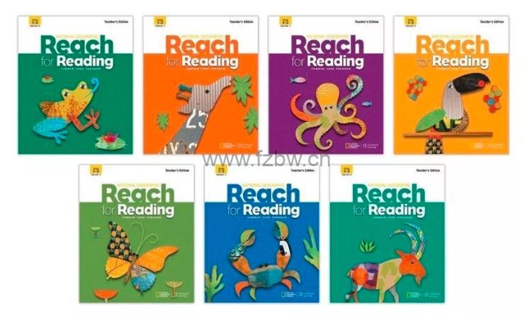 《Reach系列教材》B-F级别 学生用书+练习册+音频等