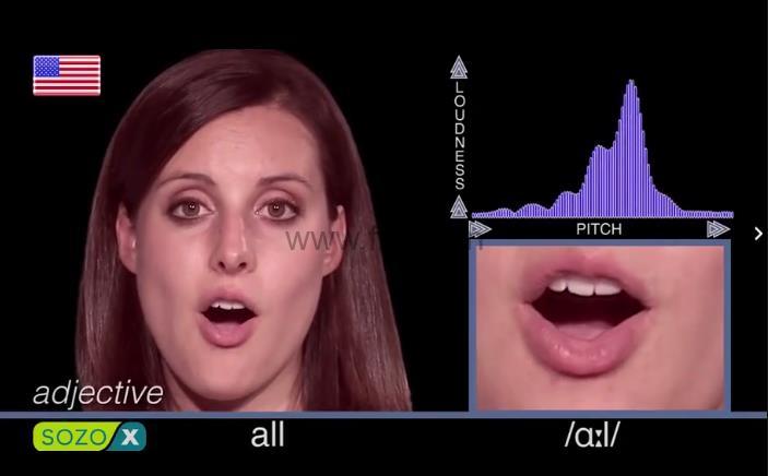 《美式英语音标+发音口型示范》mp4视频课程 共160集