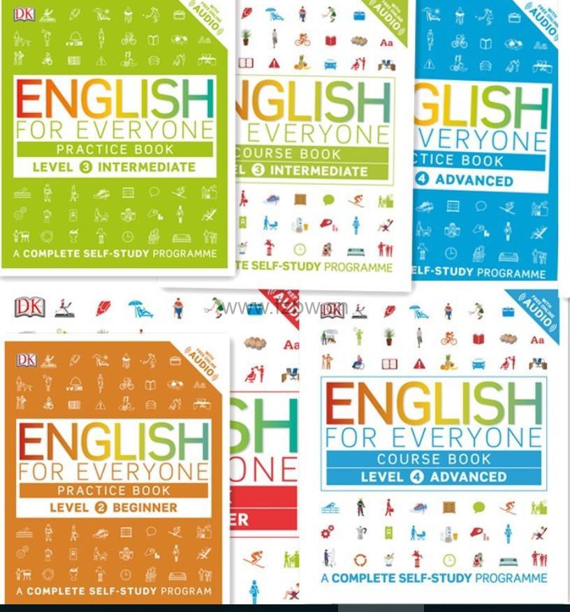 DK 人人学英语 English for Everyone最全合集 20本