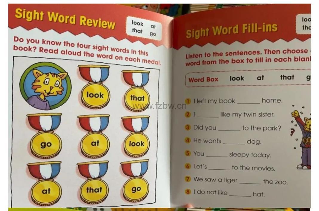 学乐高频词绘本Sight Word Tales全套资源