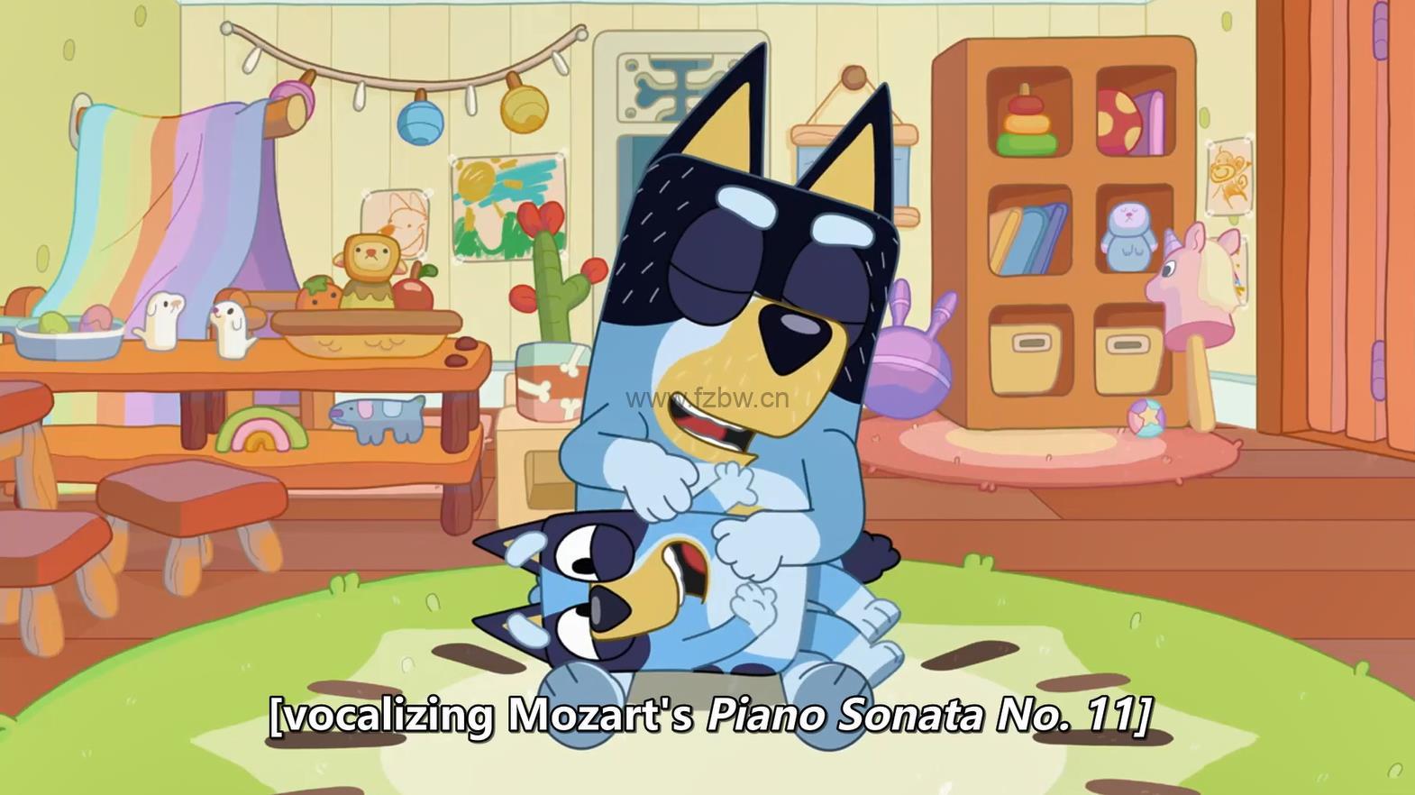 Bluey(布鲁伊) 第1-3季 共127集内嵌英文 附音频及台词本