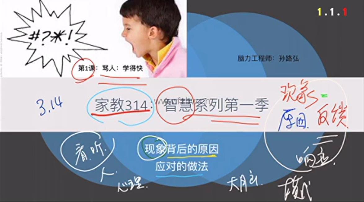 《家教314:智慧系列》1-4季 视频课程