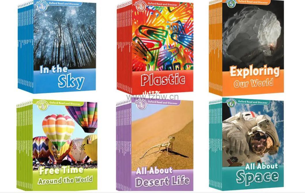 Oxford Read and Discover（牛津阅读和探索)  1-6级PDF教材 附音频