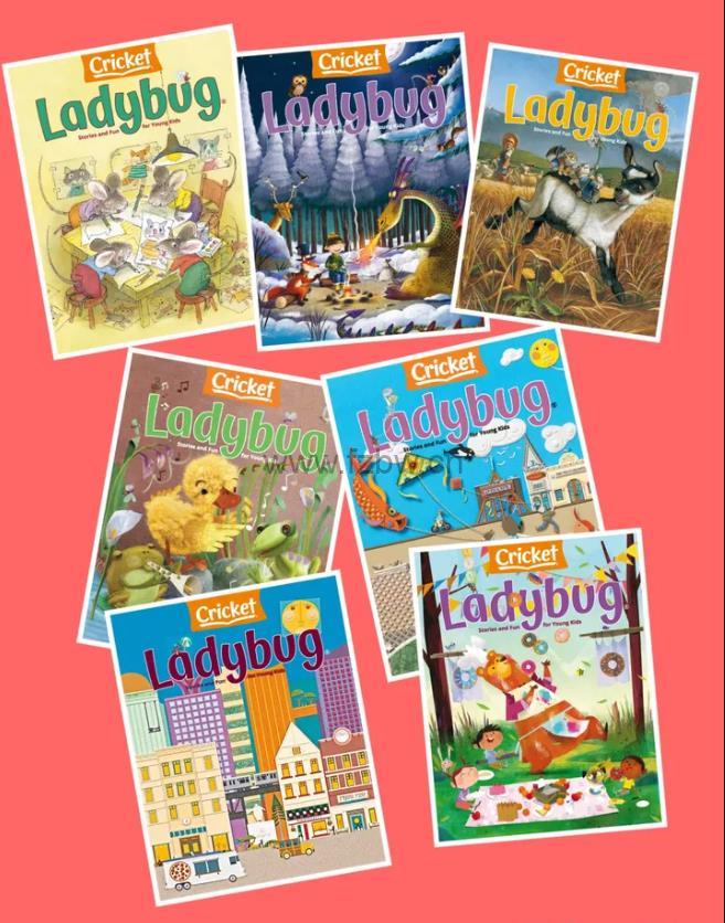 LADYBUG Magazine 2023年1-12月整年合集  PDF格式