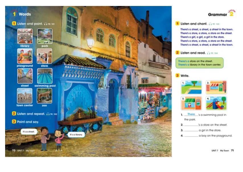 国家地理 Look 共7级全套(Starter~L6)学生书+练习册+答案+音频+视频