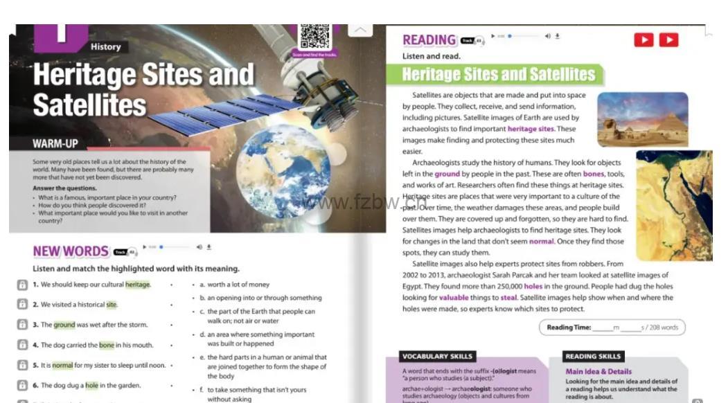 Compass Reading Future 1-7级别 含学生书+音频+答案+测试+单词列表