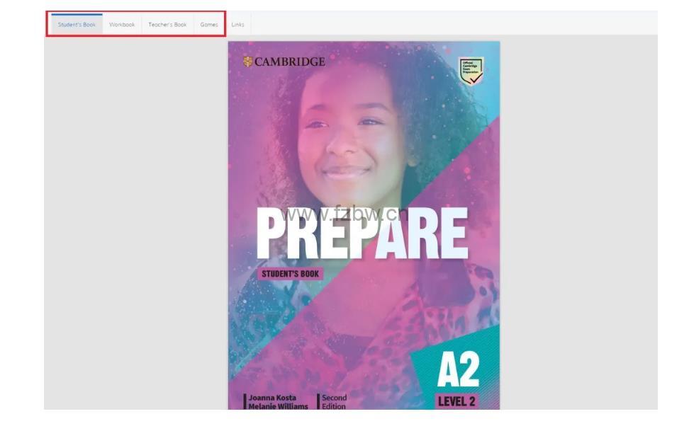 剑桥官方KET/PET备考教材Prepare第二版 附白板/学生/教师/练习用书及配套音视频