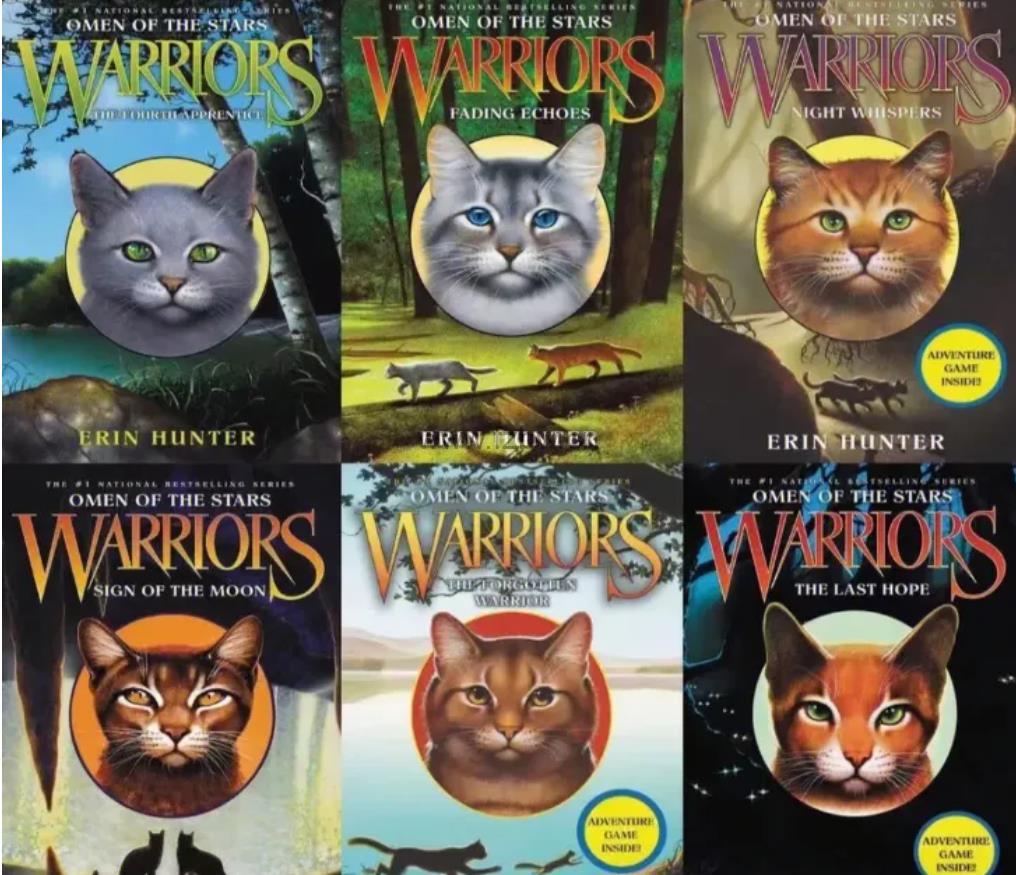 《Warriors 猫武士》1-8季及及外传、荒野手册等 PDF+音频