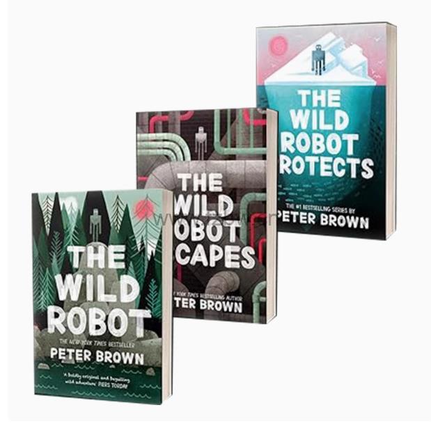 《The Wild Robot - 荒岛机器人》 英文版 全三册 PDF+EPUB格式