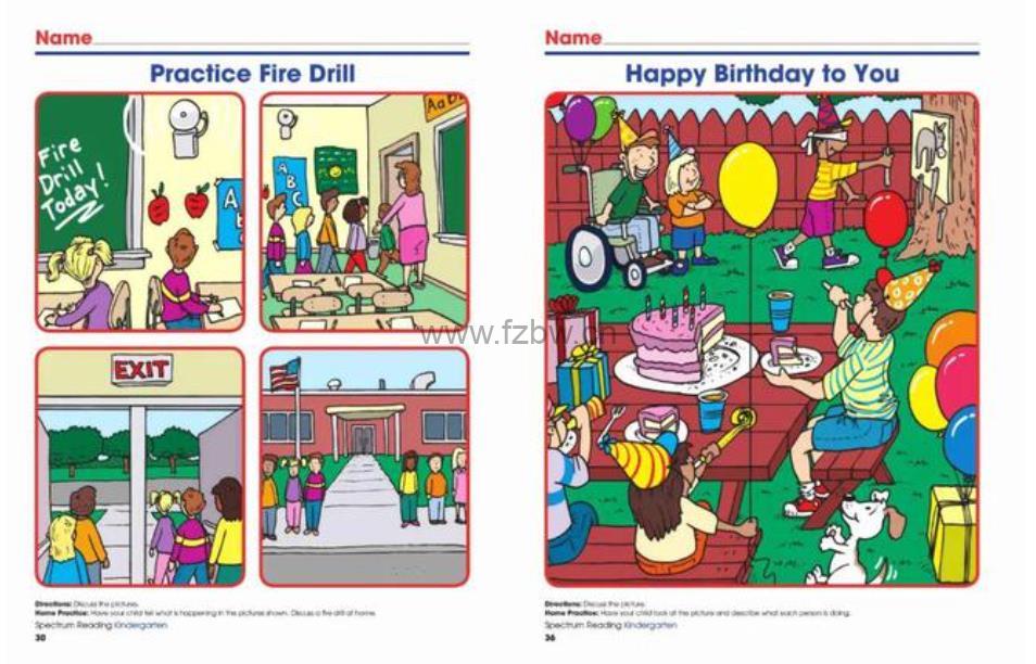 光谱阅读《spectrum reading workbook》GK-G8级别 PDF格式