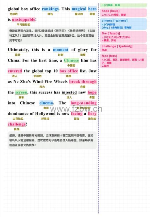 2025最新《时文阅读28篇高效积累2000词》PDF
