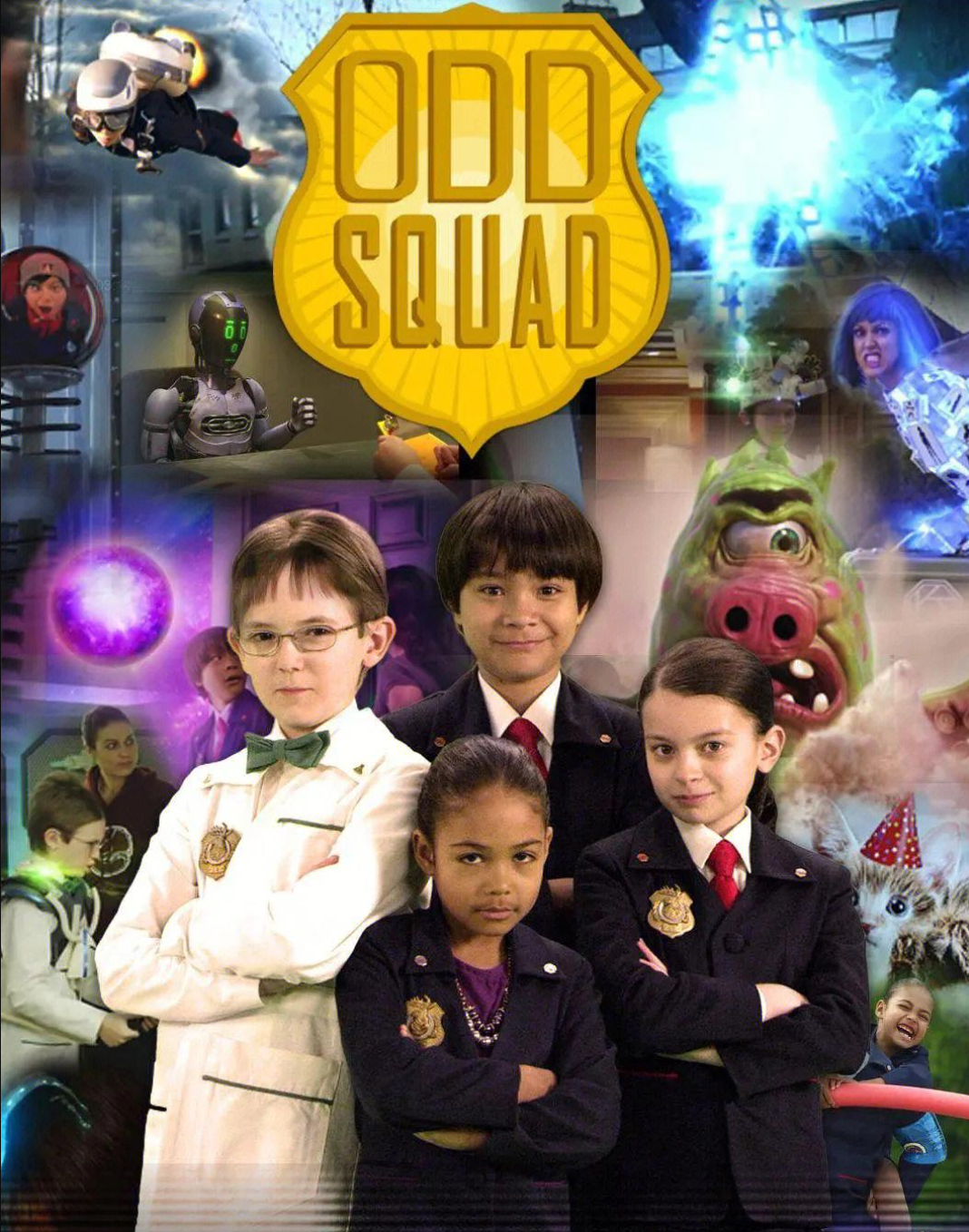 少儿数学启蒙真人剧《数学神奇小队Odd Squad 》共40集中英双版– 父子被窝