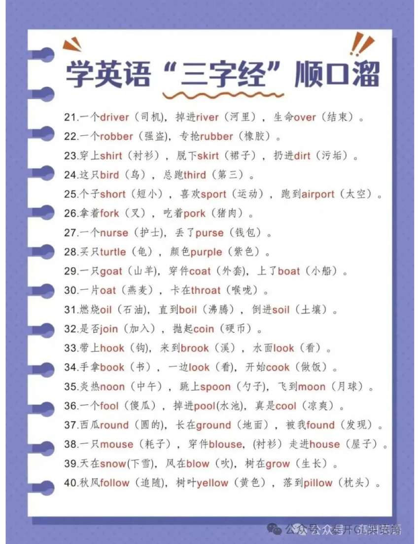 小学英语《三字经顺口溜》 PDF格式– 父子被窝