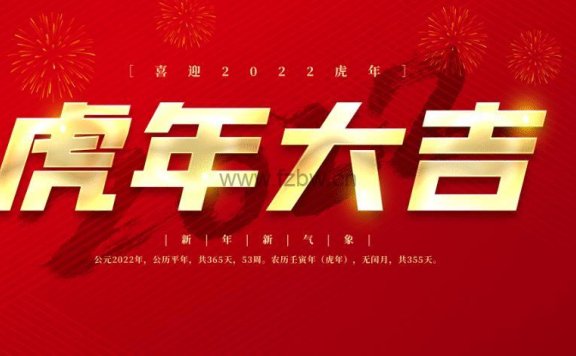 63款2022虎年贺岁新春海报素材合集 附源文件/预览图