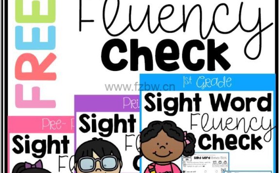 《sight word fluency check 连线书 》共3册 PDF格式