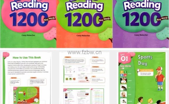 Basic reading美国原版少儿阅读(200词/400词/800词/1200词) PDF+音频