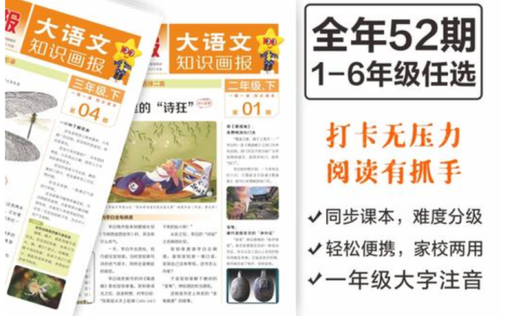 快乐学习报《2025大语文知识画报·1-6年级下》 1-19期