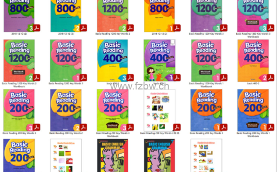 COMPASS BASIC READING 美国原版少儿综合启蒙英语教材 PDF高清电子版可打印