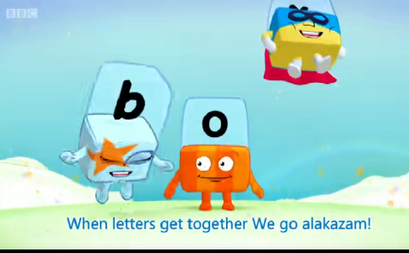 自然拼读动画片《Alphablocks》第一季 视频
