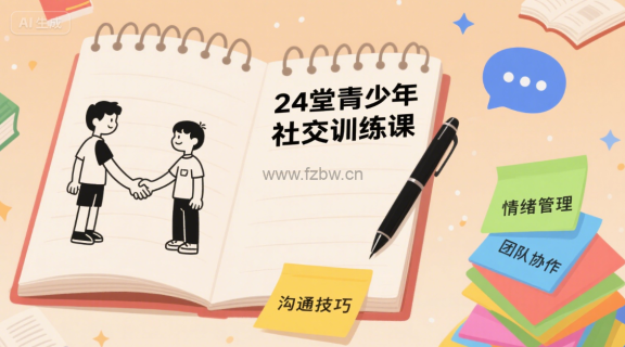 《24堂青少年社交训练课》mp3 音频课程