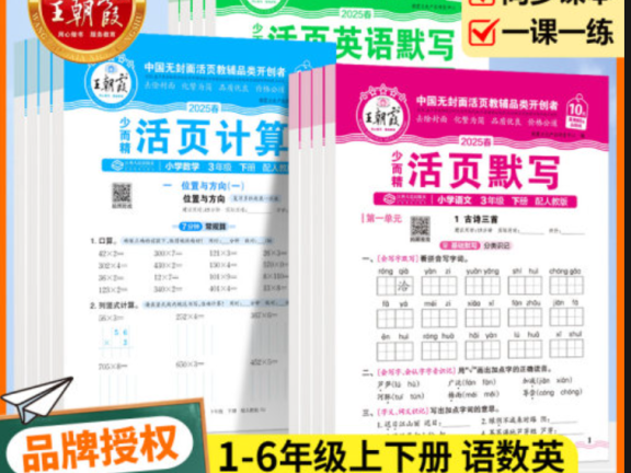 25春《王朝霞 系教列辅》最新版合集 PDF格式